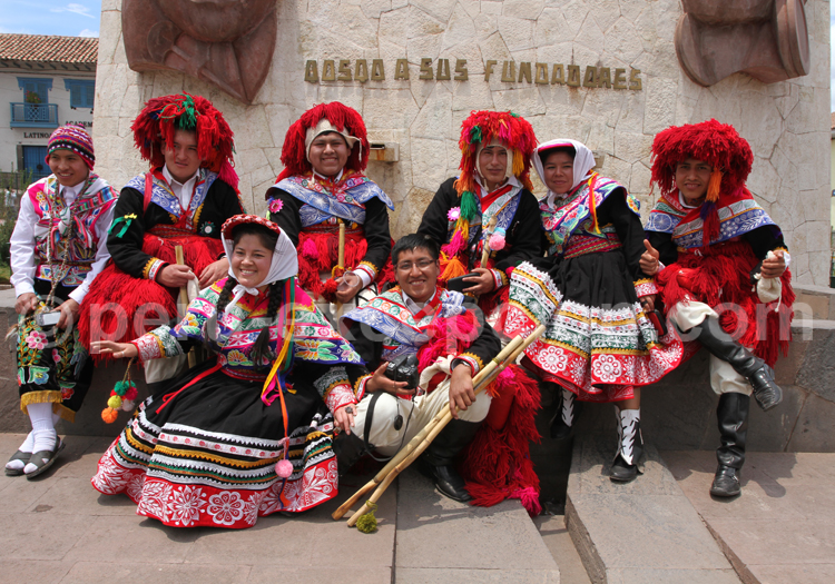 Costumes traditionnels à Cusco