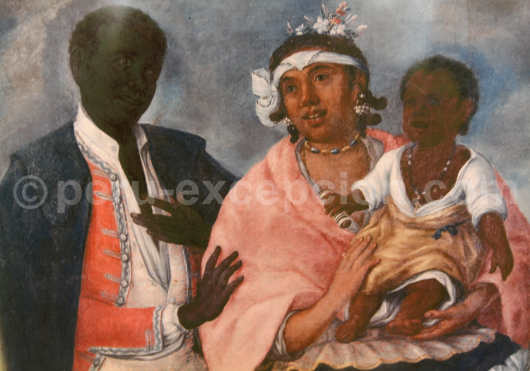 Races péruviennes, pour le vice roi Amat, XVIIIe, Museo de LIMA