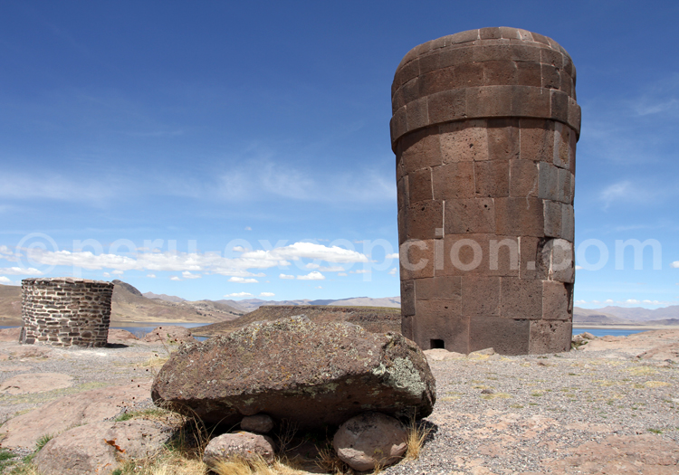 Chullpa inca de Sillustani, région de Puno