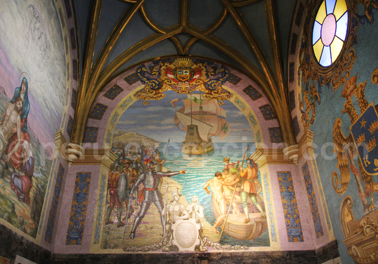 Mosaique de Pizarro, Museo de la Catedral de Lima
