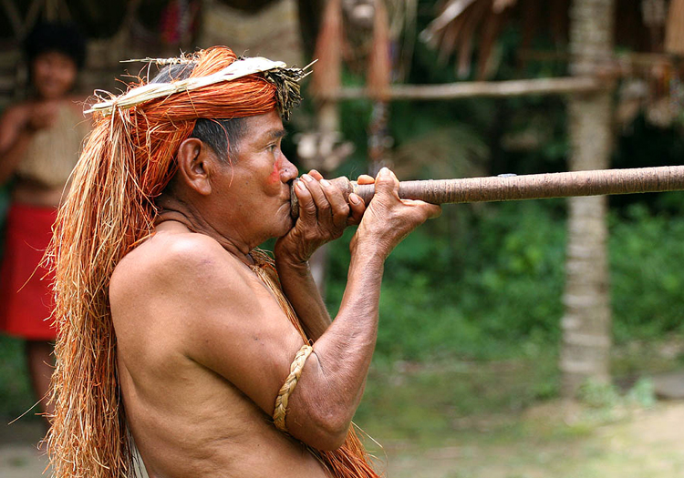 Un membre de la tribu Yahua