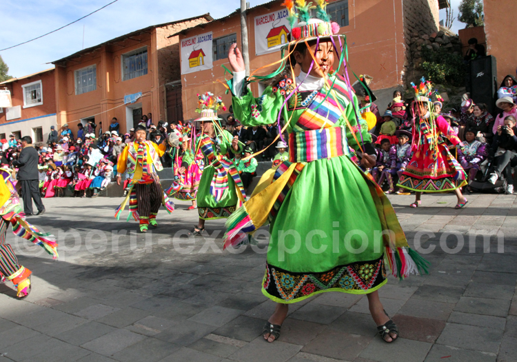 Carnaval, Taquile, Lac Titicaca