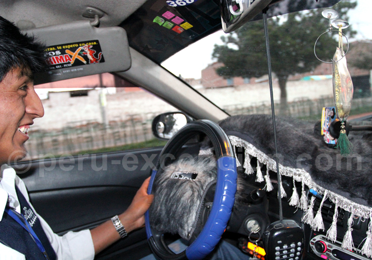 Chauffeur de taxi, Lima